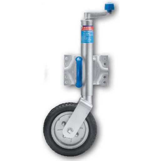 Ark 10in Heavy Duty Jockey Wheel U-Bolt/Swivel JW10SUHD