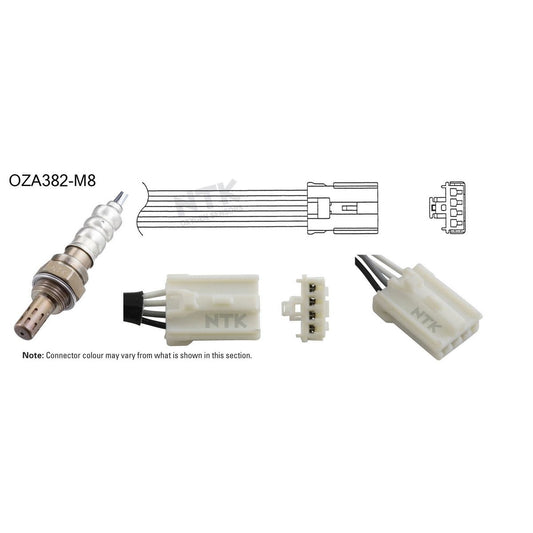NTK Oxygen Lambda Sensor OZA382-M8