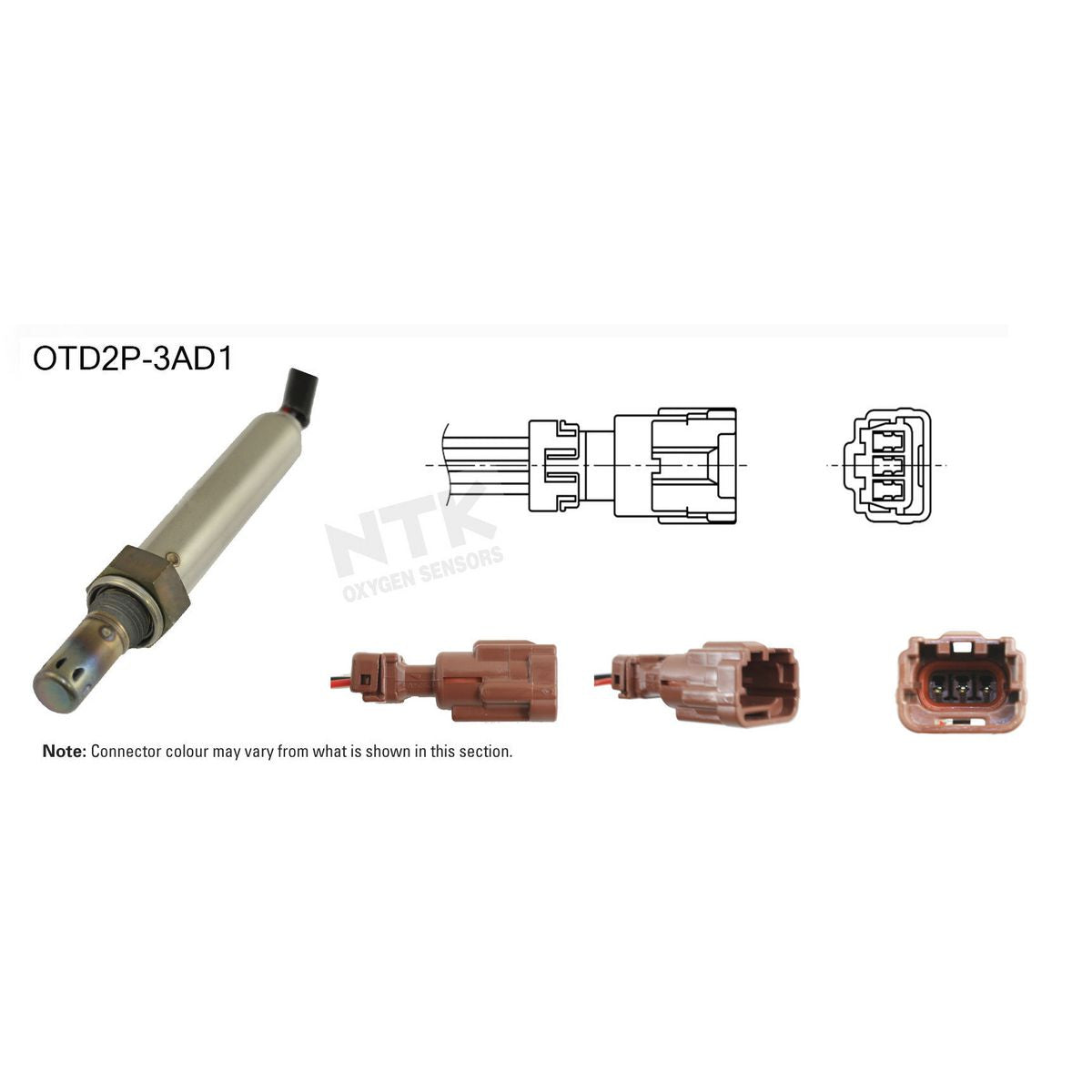 NTK Oxygen Lambda Sensor OTD2P-3AD1