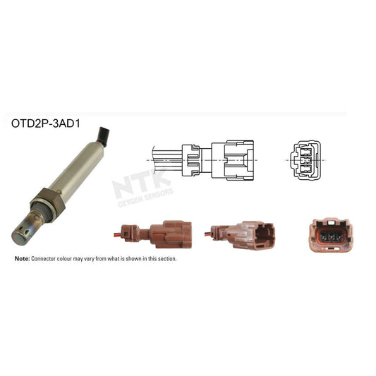 NTK Oxygen Lambda Sensor OTD2P-3AD1