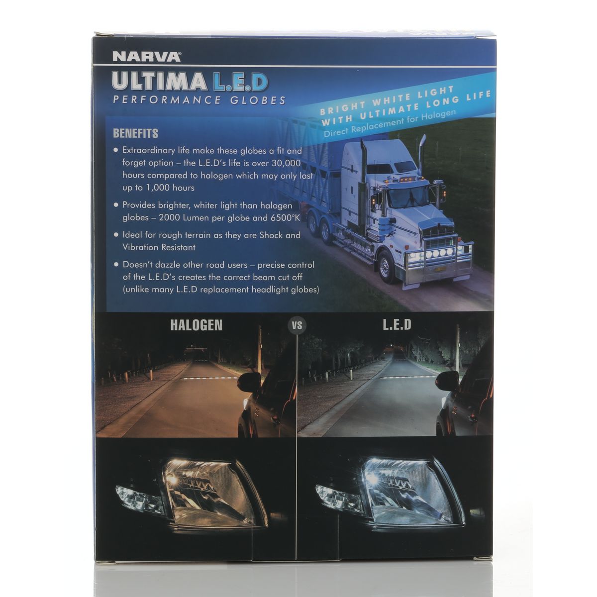 Narva H4 12V/24V Led Conversion 18004