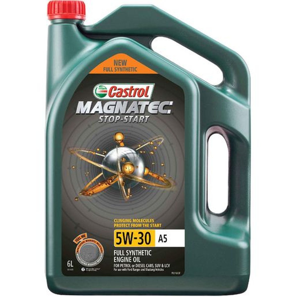 Castrol MAGNATEC 5W-30 Stop-Start A5 Full Synthetic Engine Oil 6L 3414419