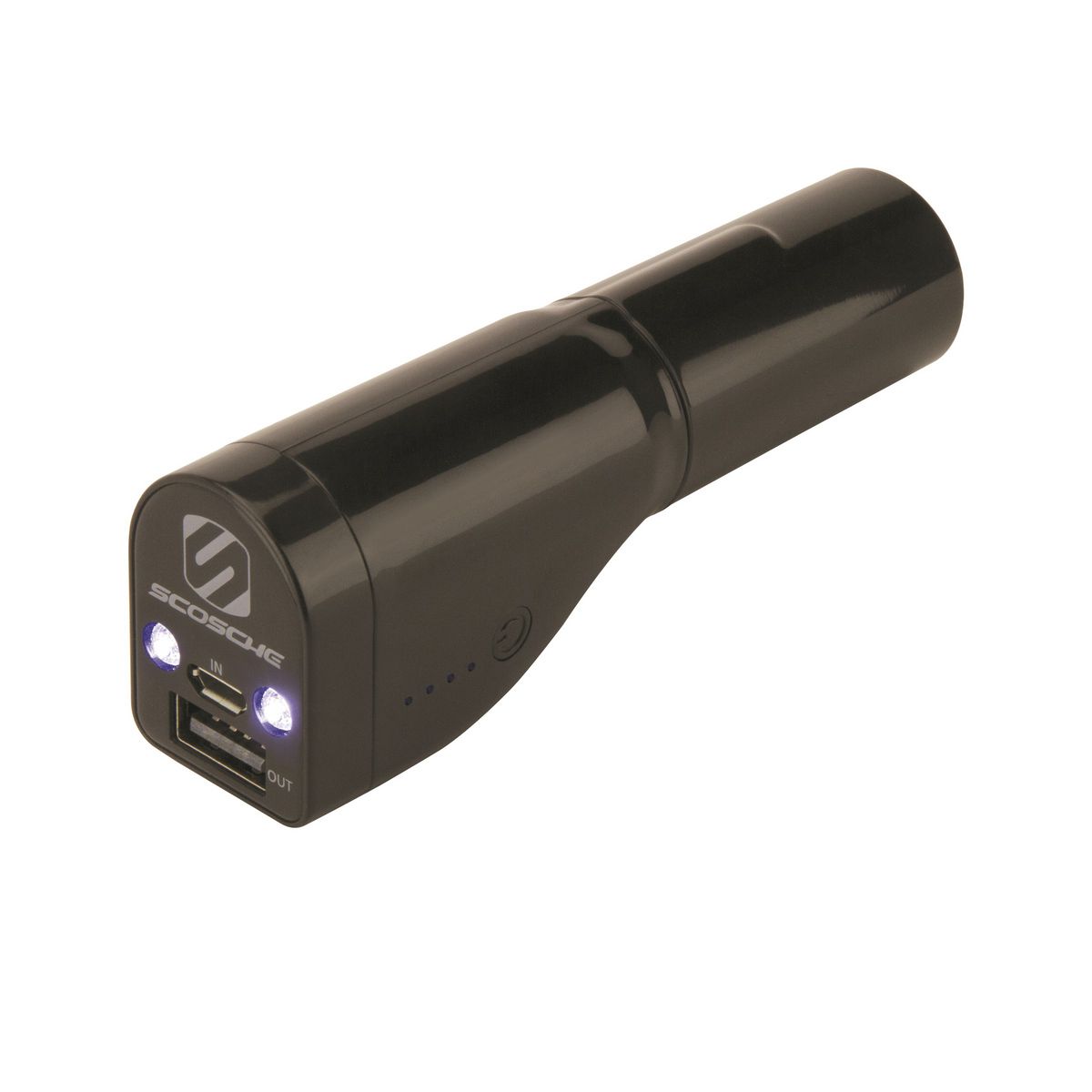 Scosche 3 In 1 Usb Charger/Power Bank/Emergency Flashlight PBC71