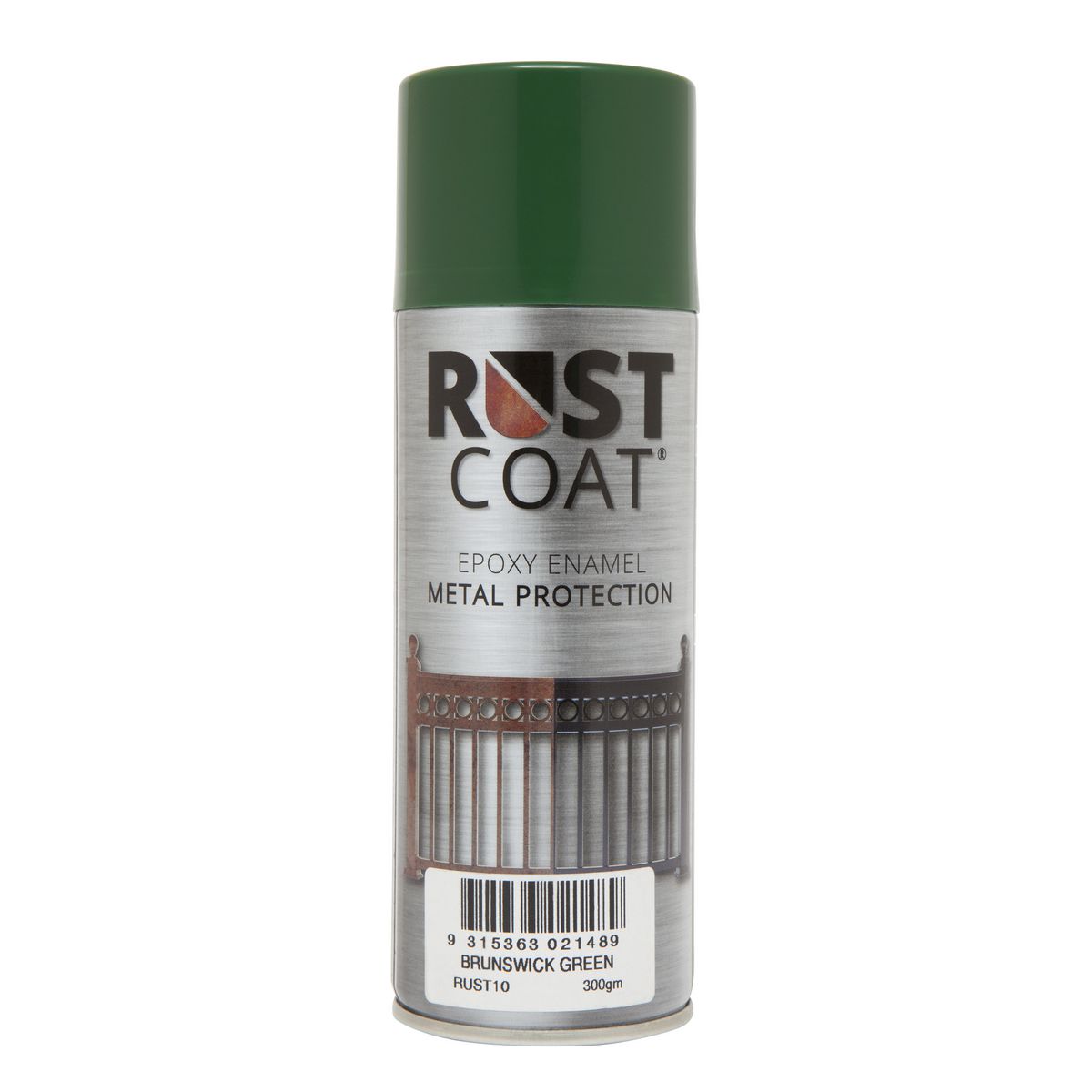 Balchan Rust Coat Epoxy Enamel Brunswick Green 300g RUST10