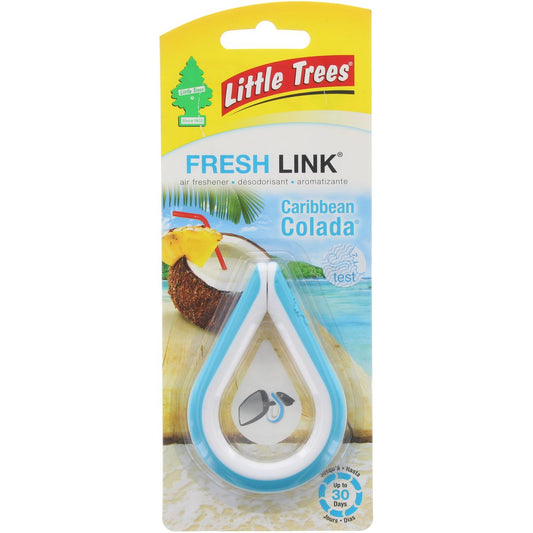Little Trees Car Air Freshener Fresh Link Caribbean Colada 1 Pack