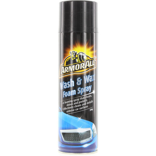 Armor All Wash & Wax Foam Spray 500g
