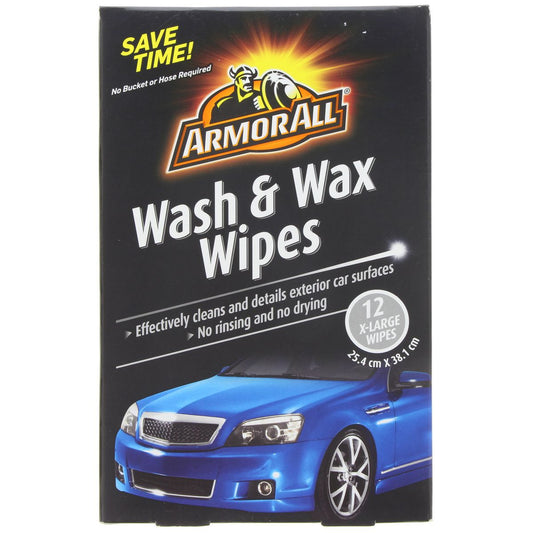 Armor All Wash & Wax Wipes 12pk