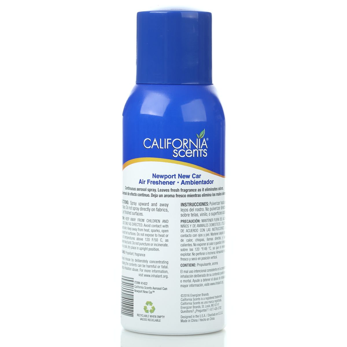 California Scents - Newport New Car Aerosol Spray 41422