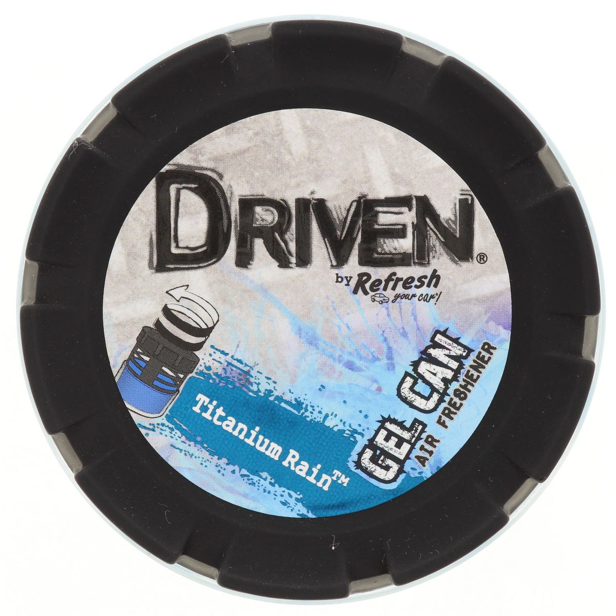 Driven Air Freshener Titanium Rain Gel 85g 74103