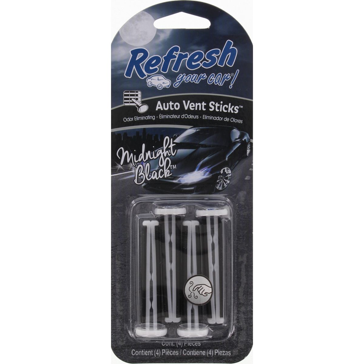 Refresh Vent Stick - Midnight Black (4 Pack) E301506900