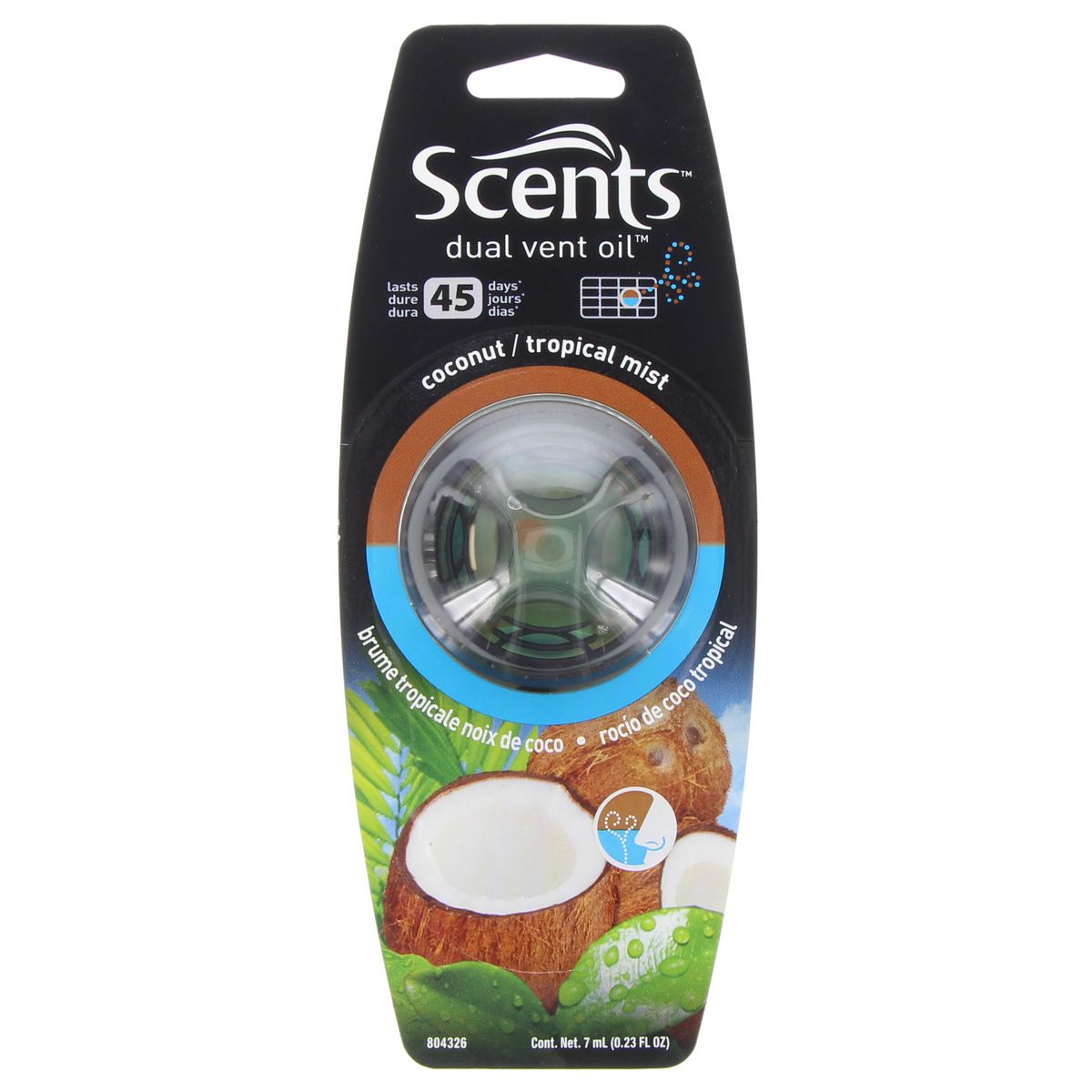 Scents Vent Duo Oil - Tropical Coconut 804326