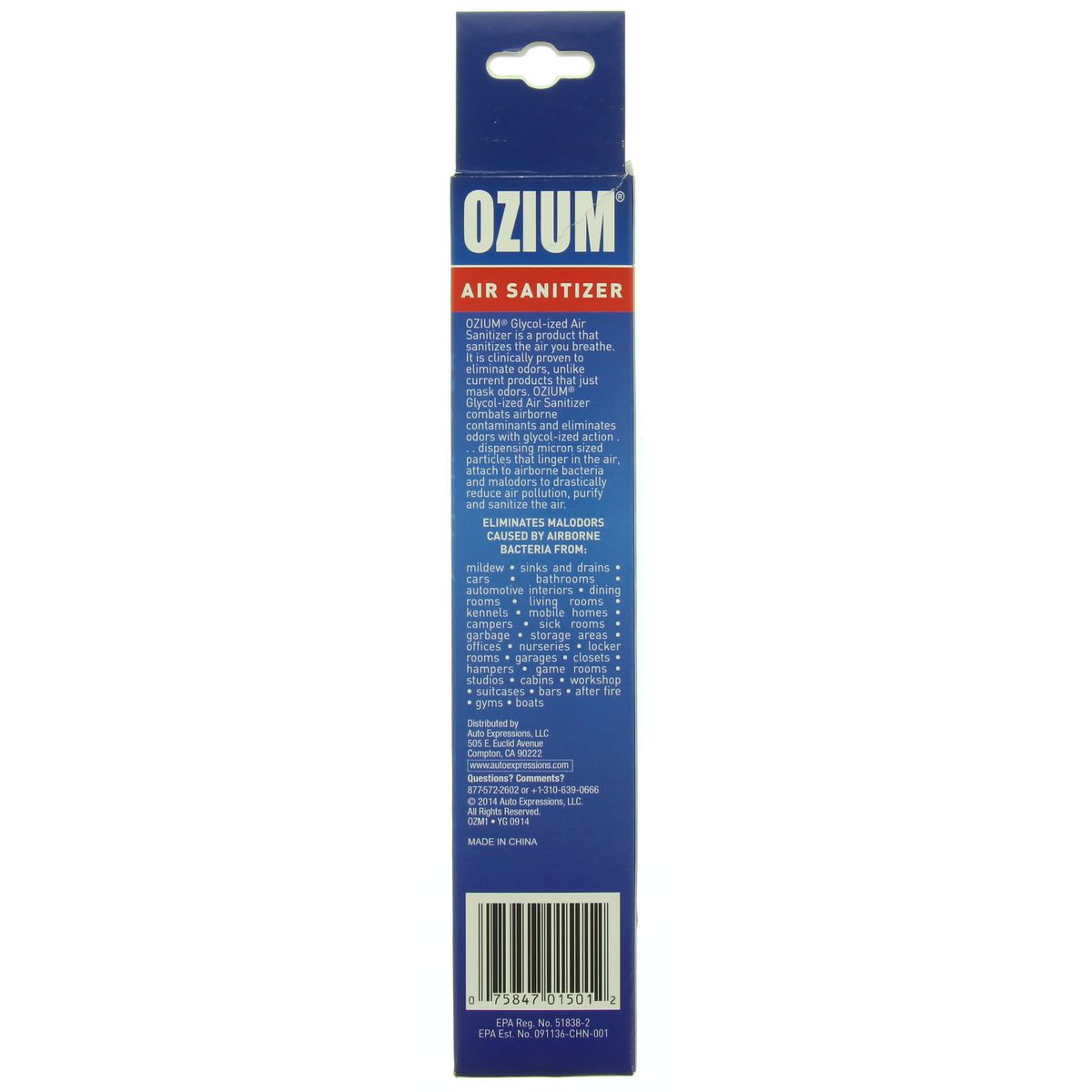 Ozium Original Air Sanitizer 3.5oz OZM-1