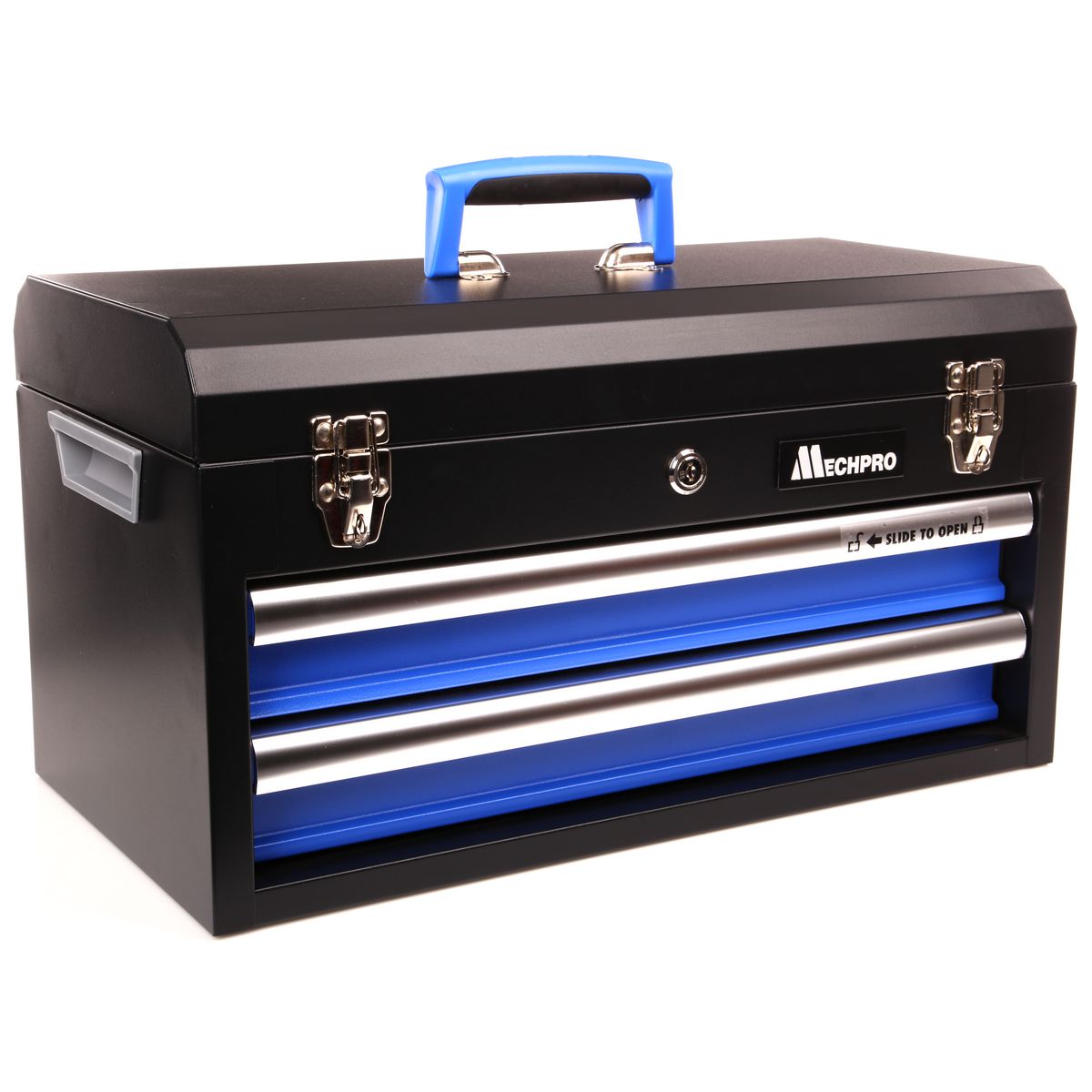 Mechpro Tool Kit with 2 Drawer Chest 1/4In & 3/8In Drive 156pc