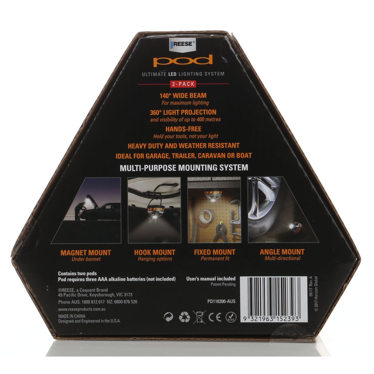 Reese Pod - Ultimate Led System (2 Pack) PD110200-AUS