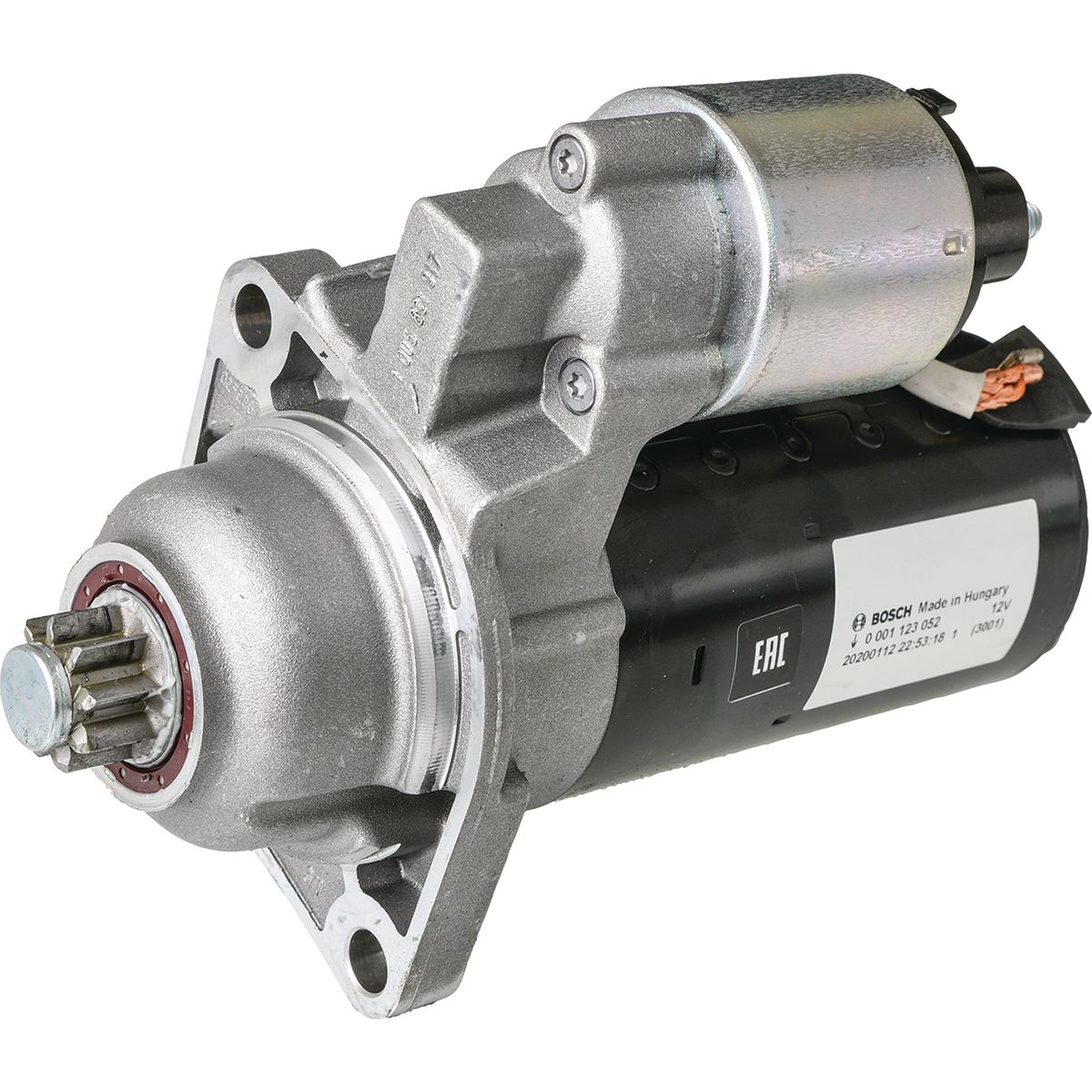 Bosch Starter Motor 12V 9Th Cw 1123052
