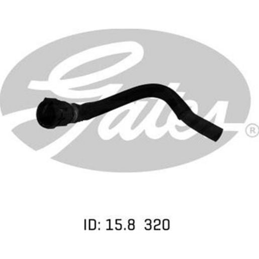 Gates Heater Hose 02-1589