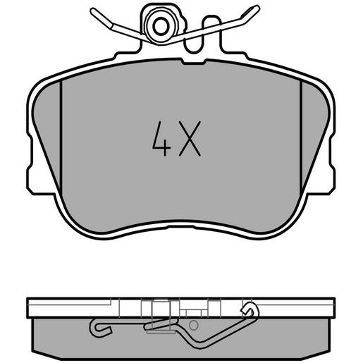 MEYLE Brake Pad Set 025 214 3920/PD
