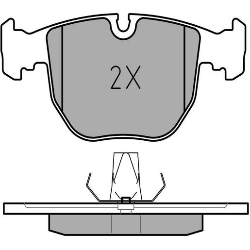 MEYLE Original Brake Pad Set Front 025 214 8619