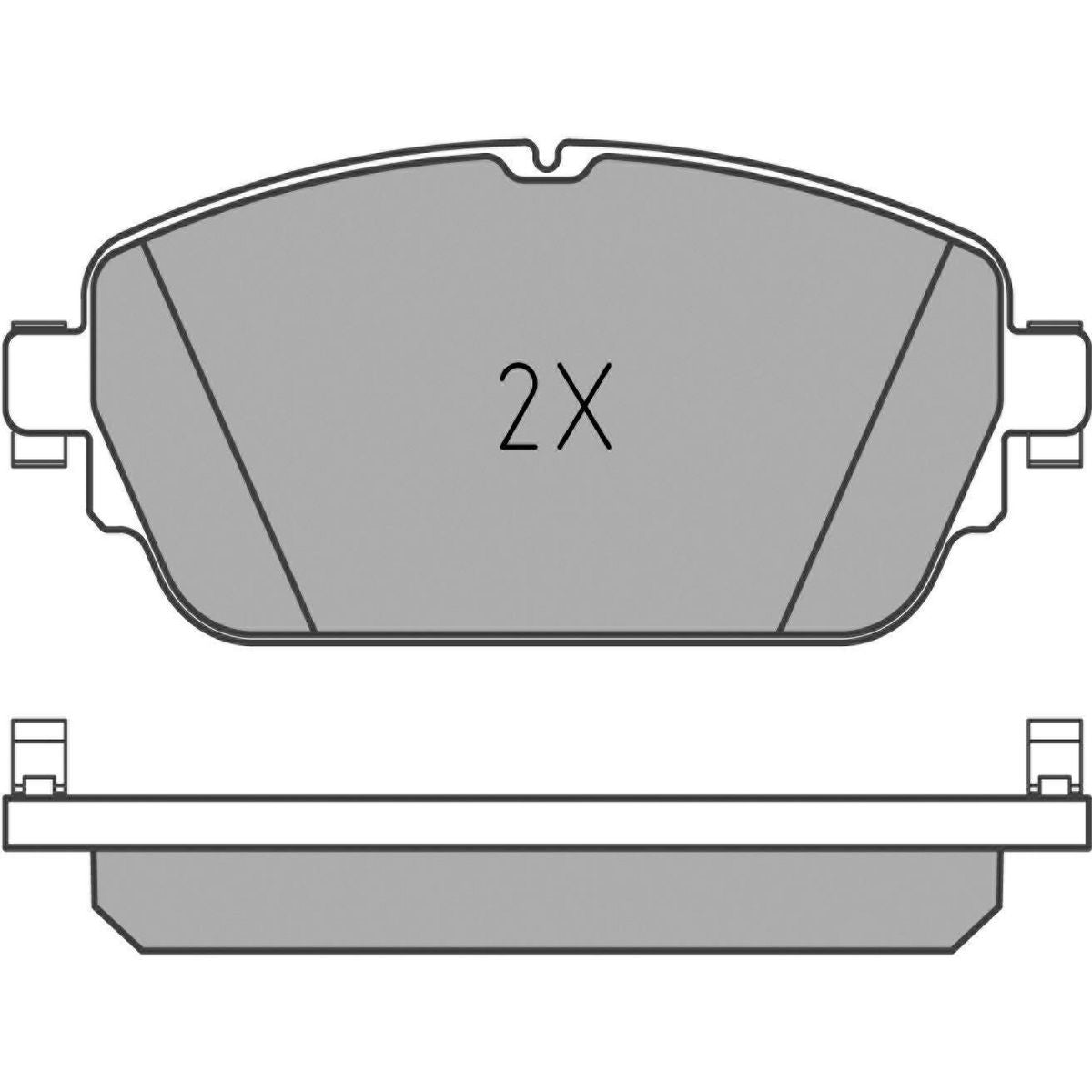 MEYLE Original Brake Pad Set Front 025 220 3219