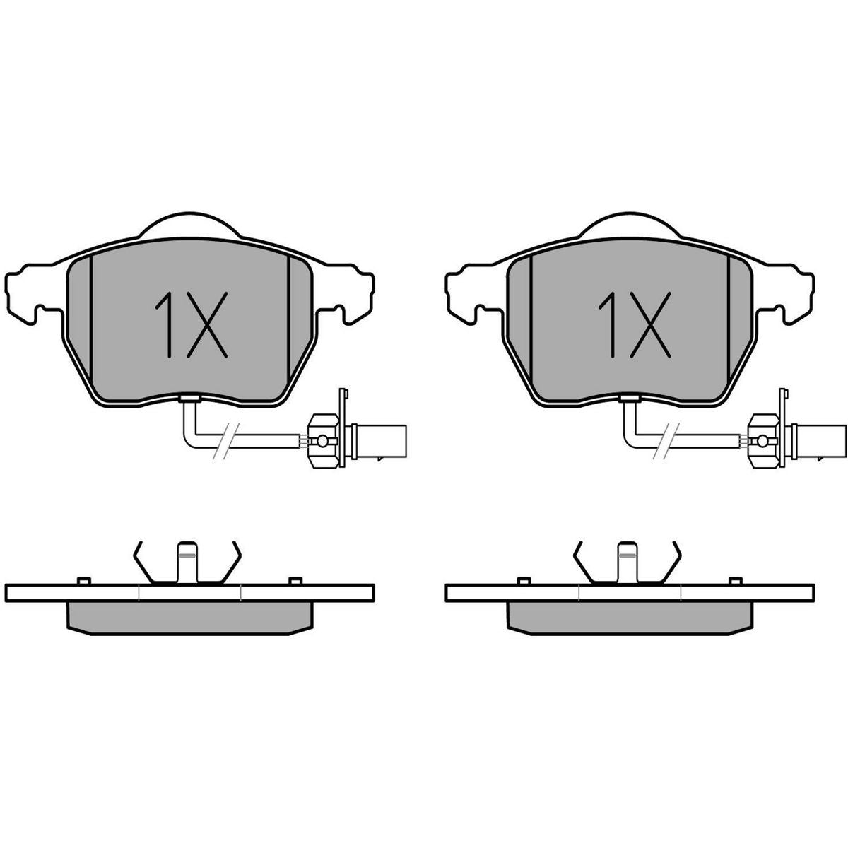 MEYLE Brake Pad Set 025 230 1820/PD