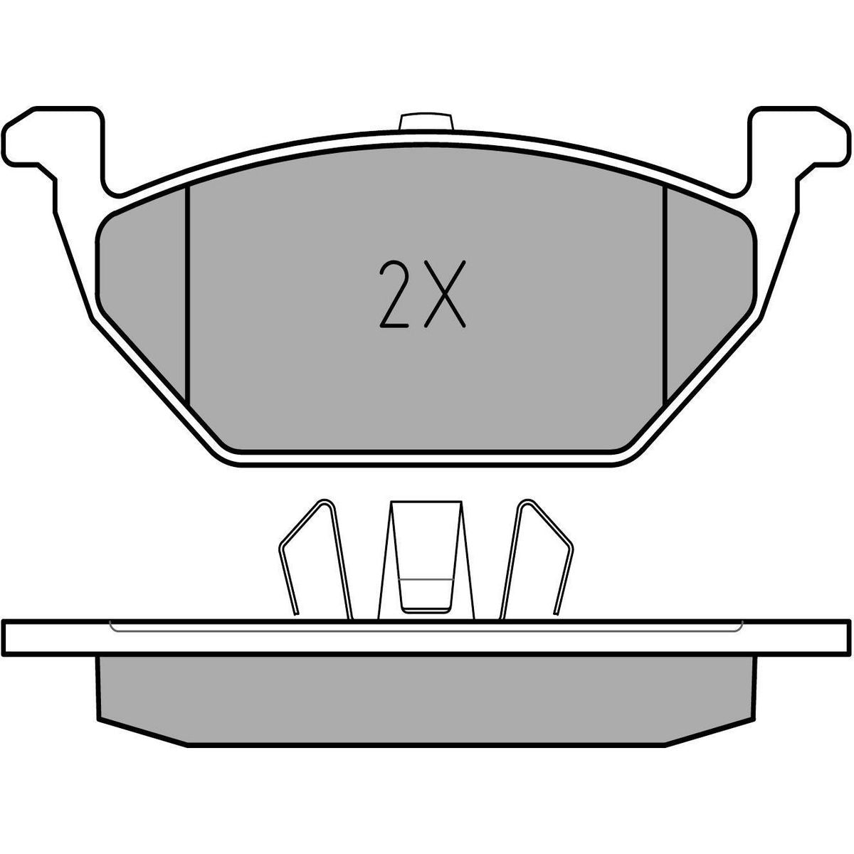MEYLE PD Brake Pad Set Front 025 231 3019/PD