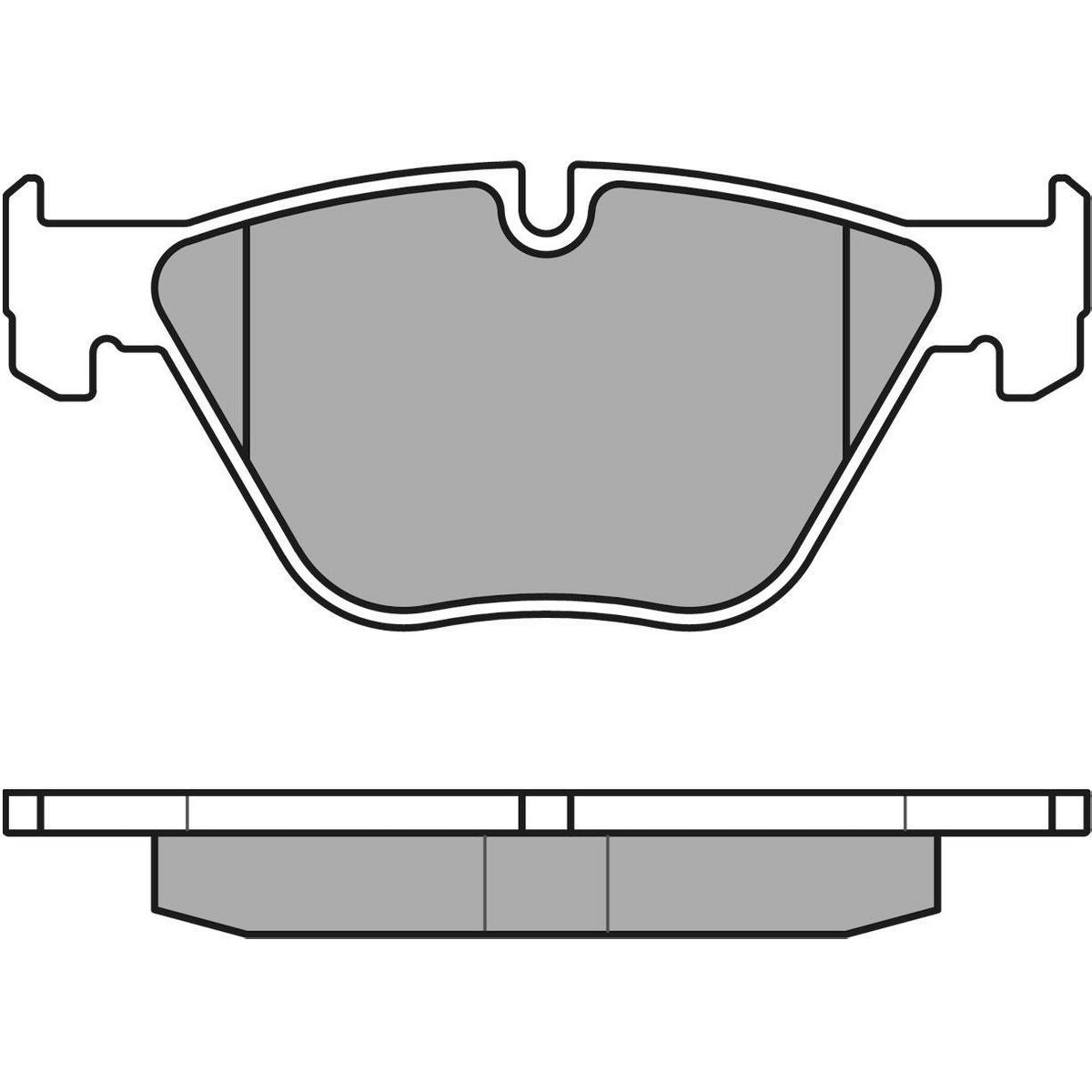 MEYLE Original Brake Pad Set Front 025 233 1320