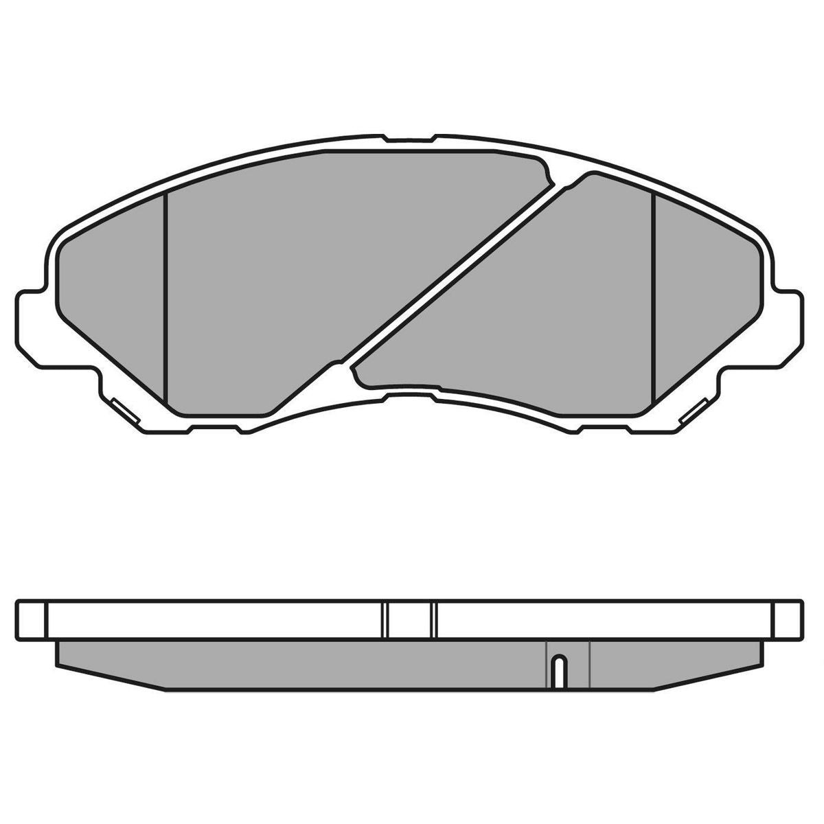 MEYLE Original Brake Pad Set Front 025 235 8416/W