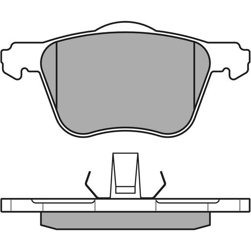MEYLE Original Brake Pad Set Front 025 235 9018