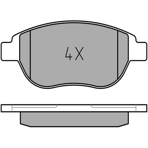 MEYLE PD Brake Pad Set Front 025 236 0019/PD