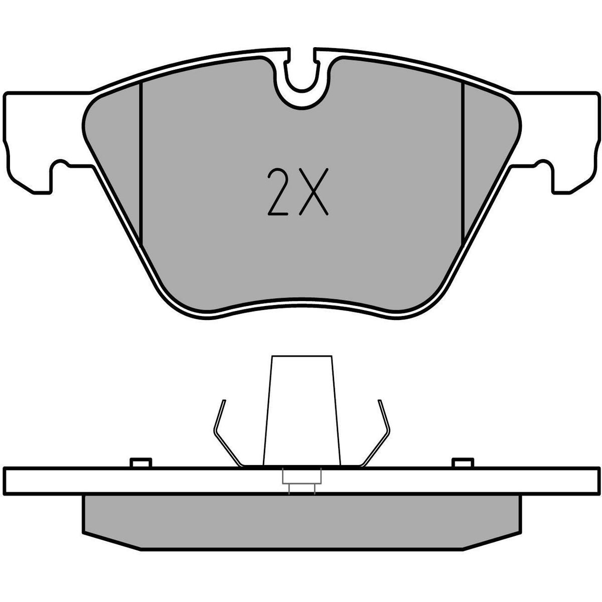MEYLE Brake Pad Set 025 237 9420/PD
