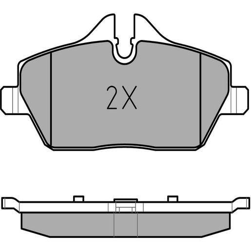 MEYLE Original Brake Pad Set Front 025 239 1517