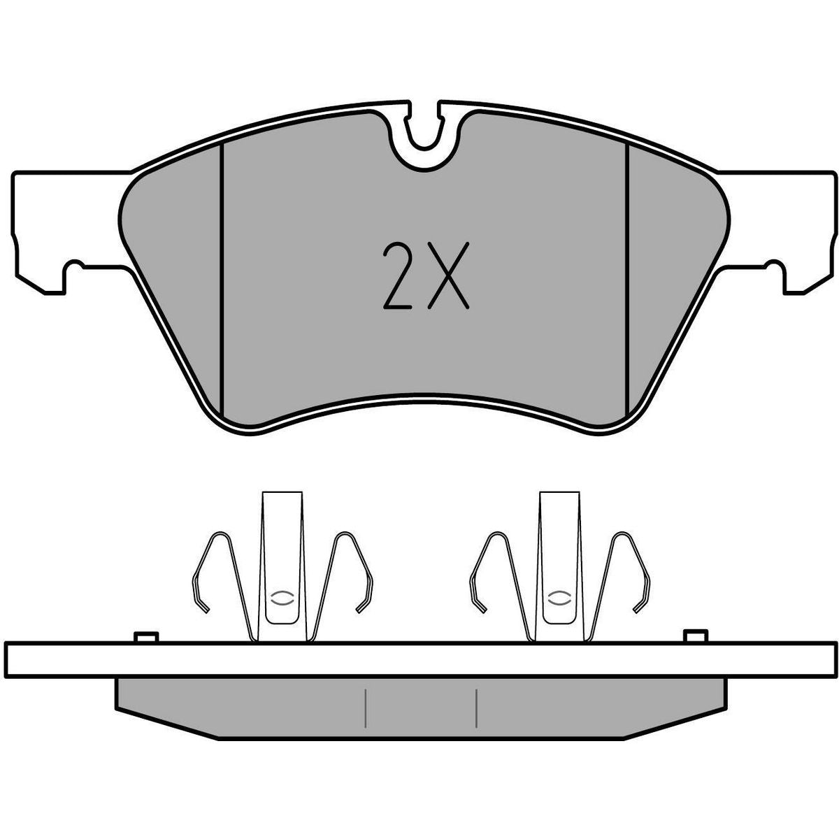 MEYLE PD Brake Pad Set Front 025 239 2221/PD