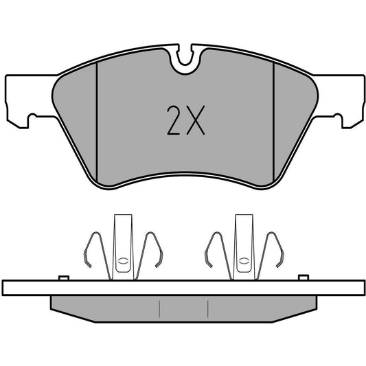 MEYLE PD Brake Pad Set Front 025 239 2221/PD