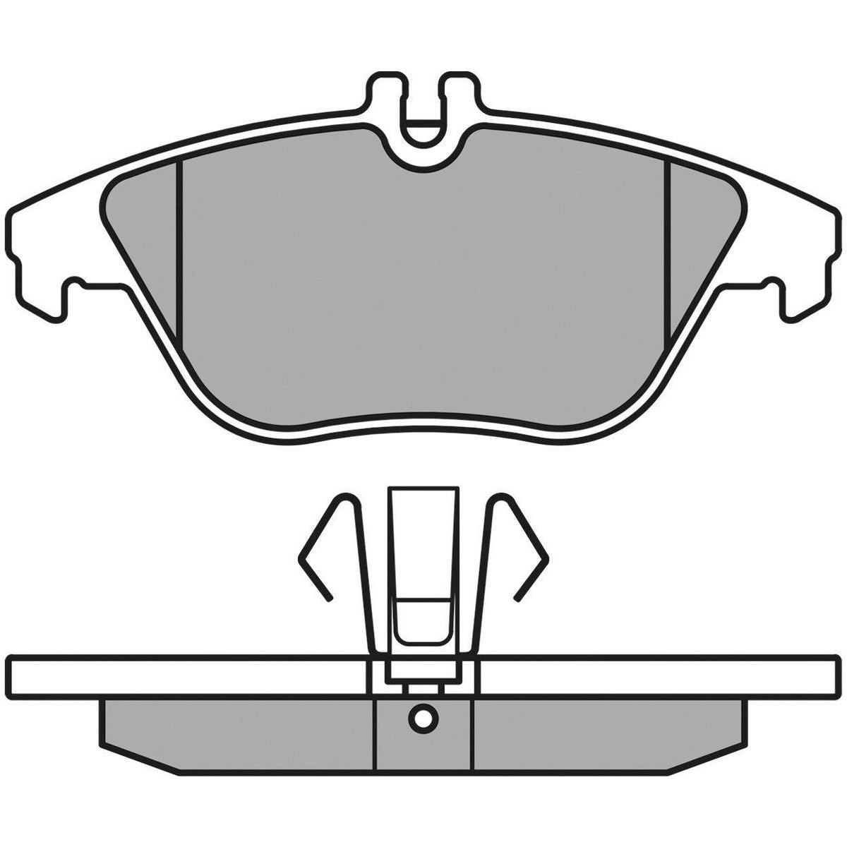 MEYLE Original Brake Pad Set Rear 025 242 5317