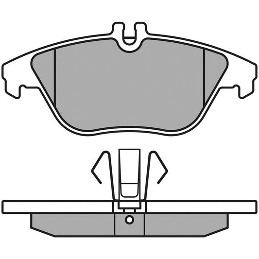 MEYLE PD Brake Pad Set Rear 025 242 5317/PD