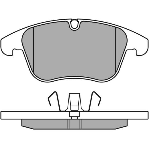MEYLE Original Brake Pad Set Front 025 243 3218