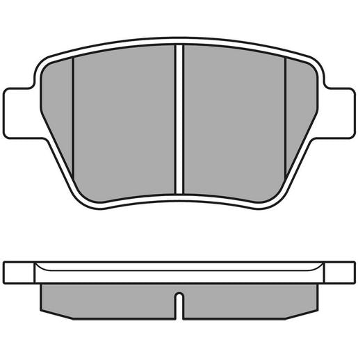 MEYLE PD Brake Pad Set Rear 025 245 6317/PD