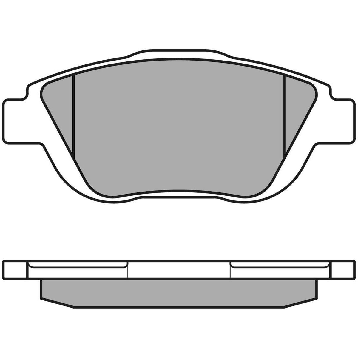 MEYLE Original Brake Pad Set Front 025 248 8318