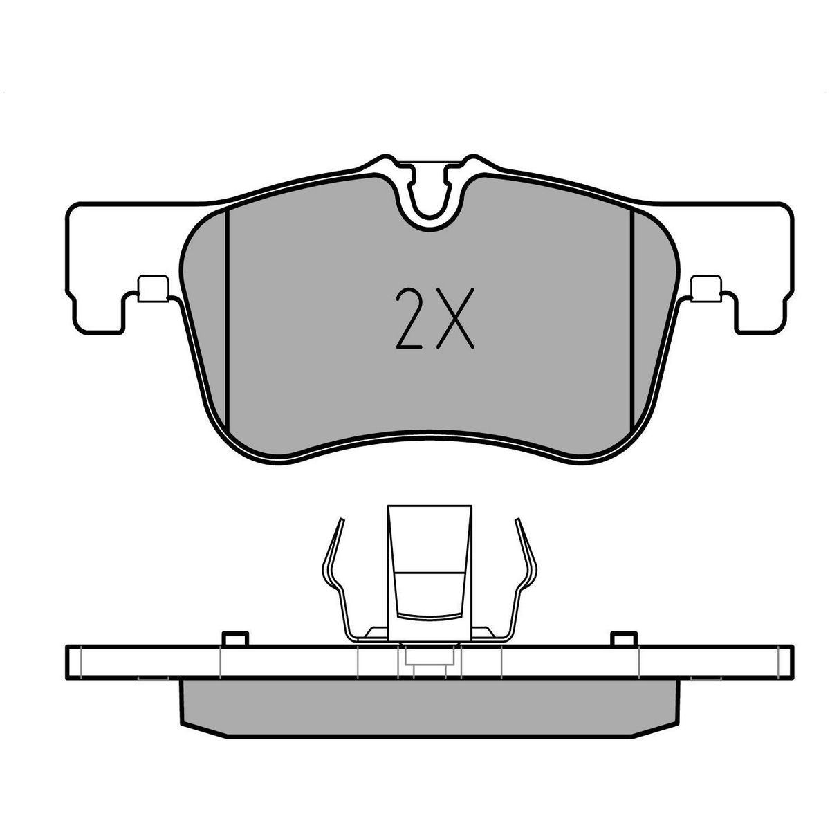 MEYLE Brake Pad Set 025 250 1418/PD
