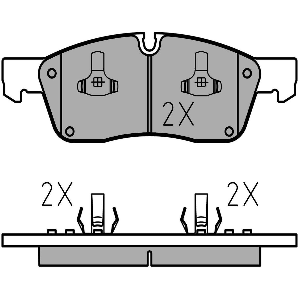 MEYLE Brake Pad Set 025 251 9021/PD