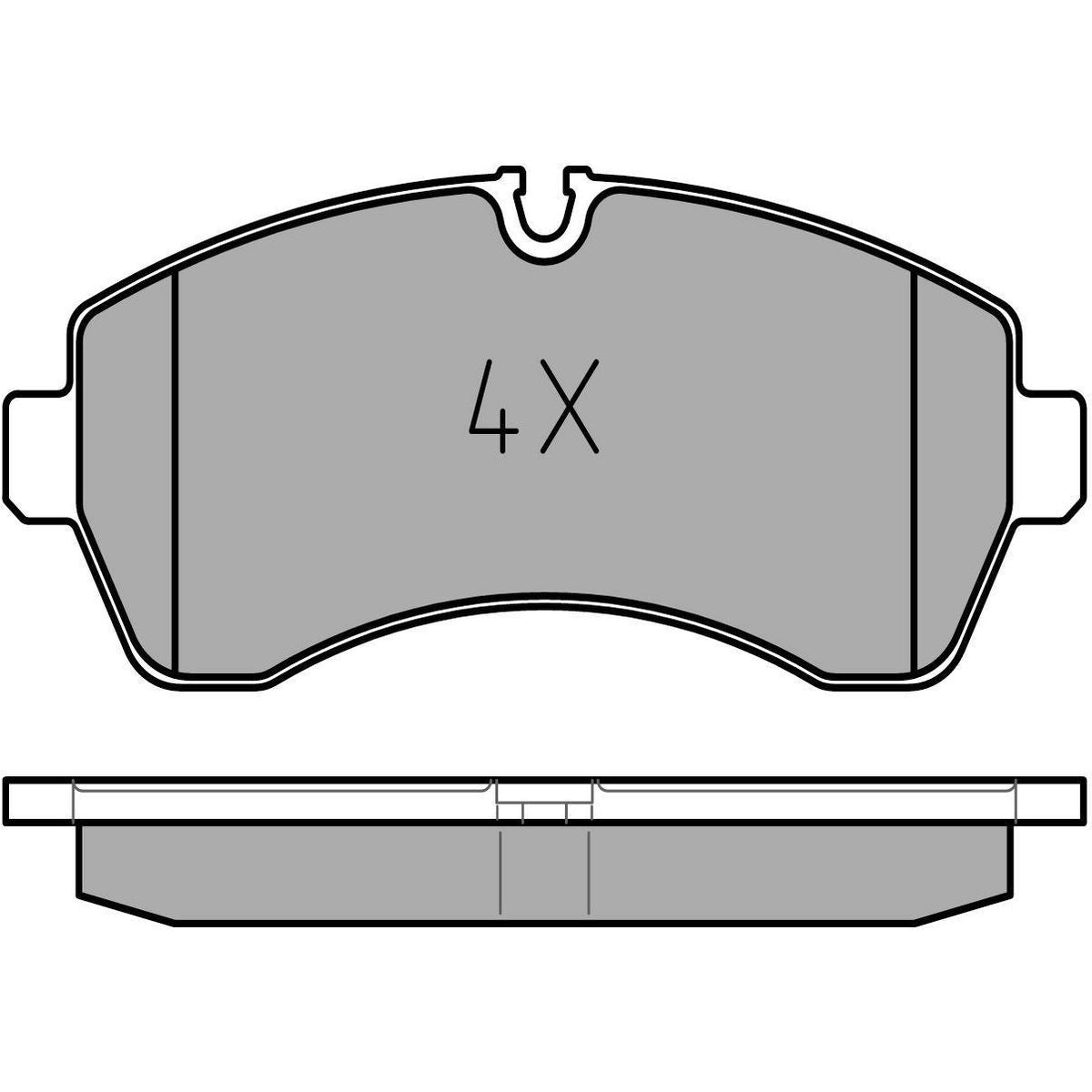 MEYLE Original Brake Pad Set Front 025 292 0020