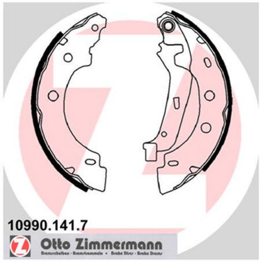 Zimmermann Brake Shoe Set 10990.141.7