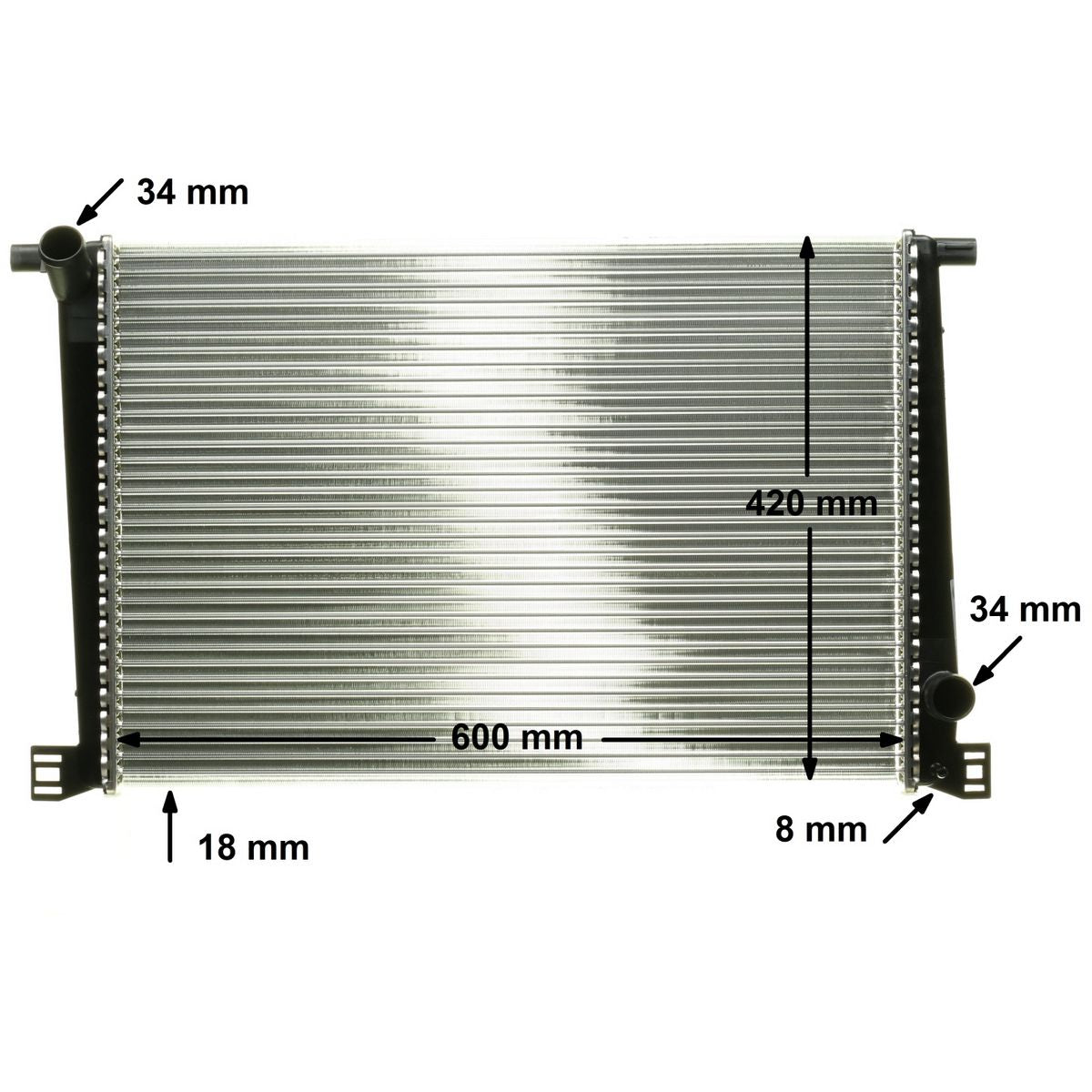 Mahle Radiator OE Quality CR112300P