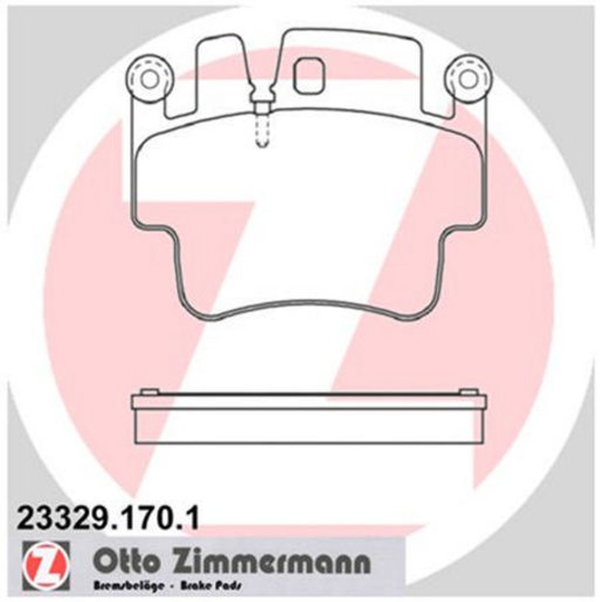 Zimmermann Brake Pad Front Set 23329.170.1