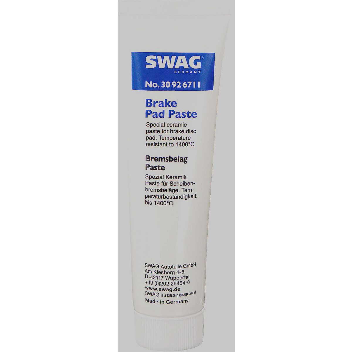 SWAG Brake Pad Paste 30 92 6711