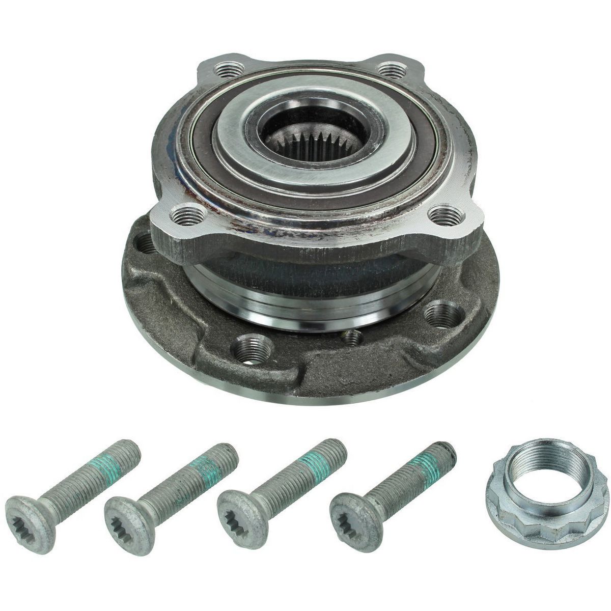 MEYLE Original Wheel Bearing Hub Kit Front 300 312 2104