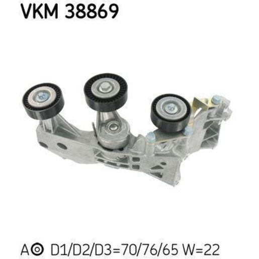 SKF Drive Belt Tensioner VKM 38869
