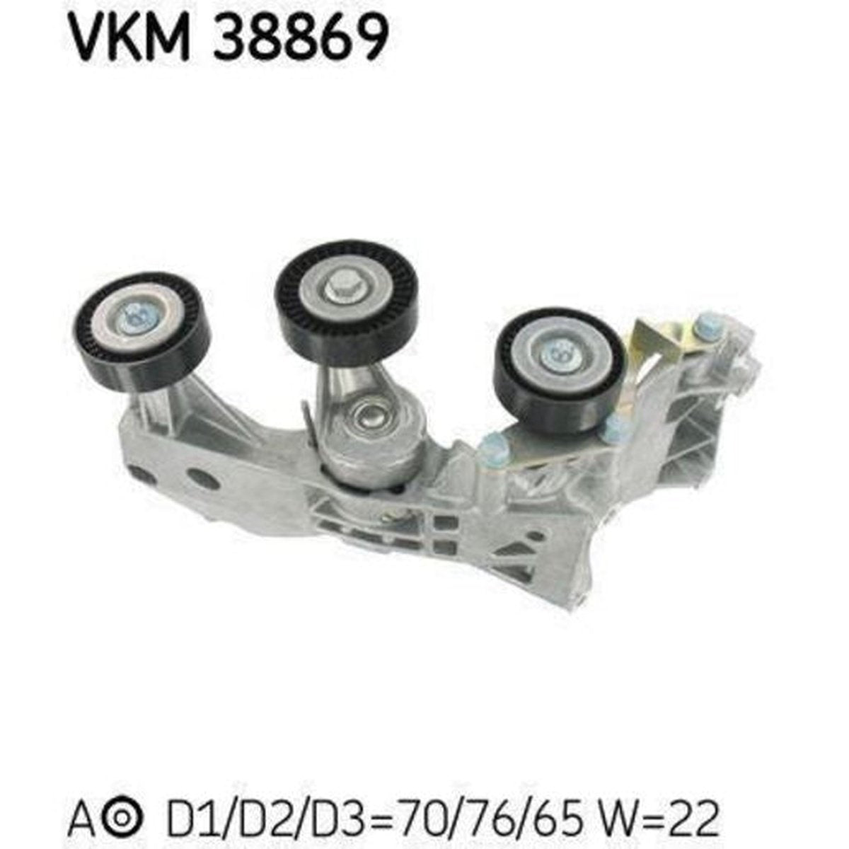 SKF Drive Belt Tensioner VKM 38869