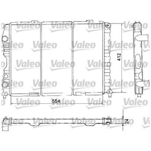Valeo Radiator 731283