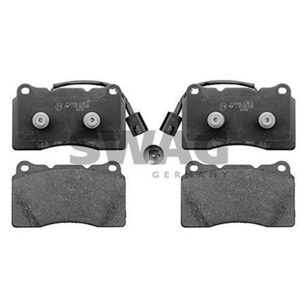 SWAG Brake Pad Front Set 74 11 6005